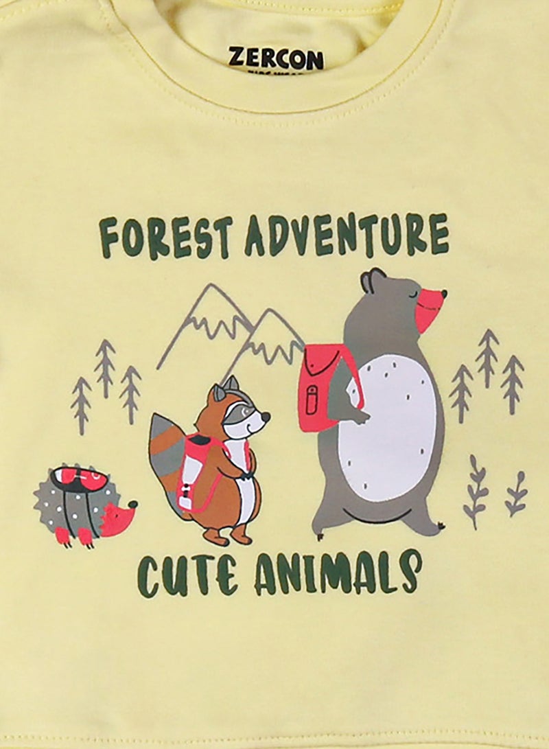 زيركون بيجامة خريفي مواليد - Image 2