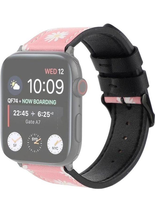 NIBEMINENT Ethnic Replacement Watchband For Apple Watch Series 1/2/3/4/5/6/7/SE 38-40-41mm Multicolour - Image 1