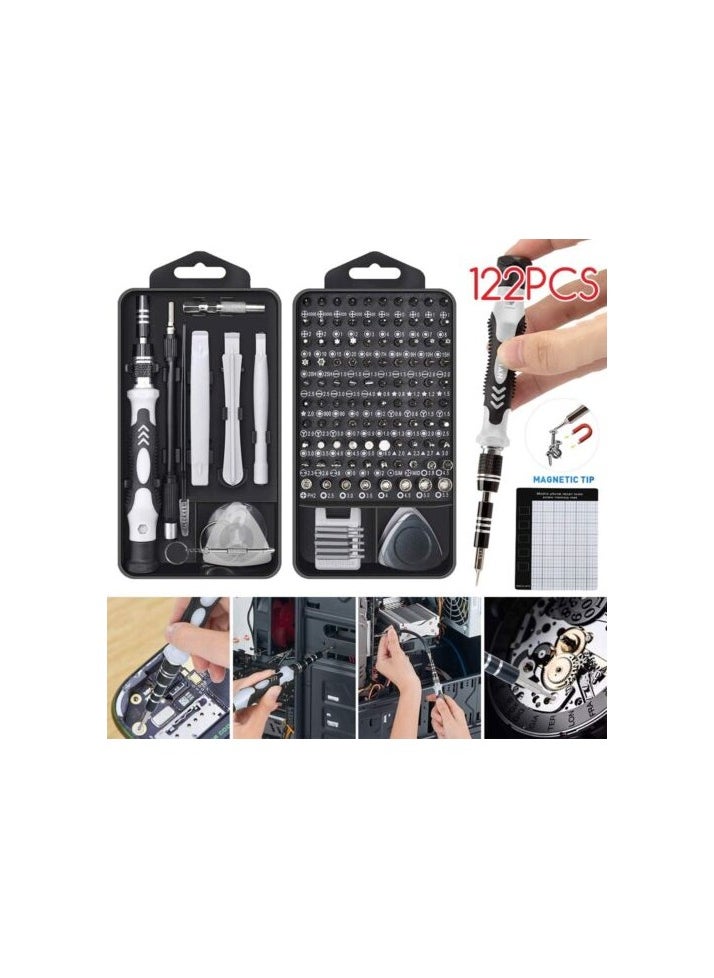 Generic - Screwdriver Precision Set Repair Magnetic Tool Kit Phone Computer Watch-122Pcs Set - Image 1