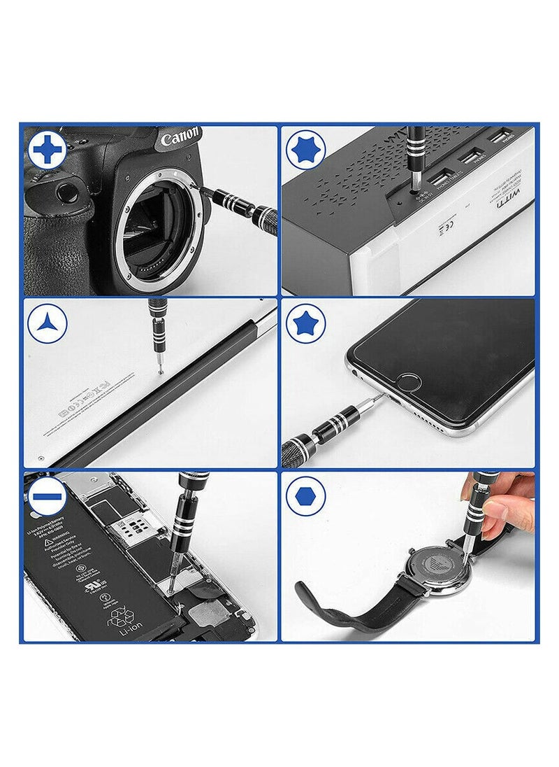 Generic - Screwdriver Precision Set Repair Magnetic Tool Kit Phone Computer Watch-122Pcs Set - Image 1