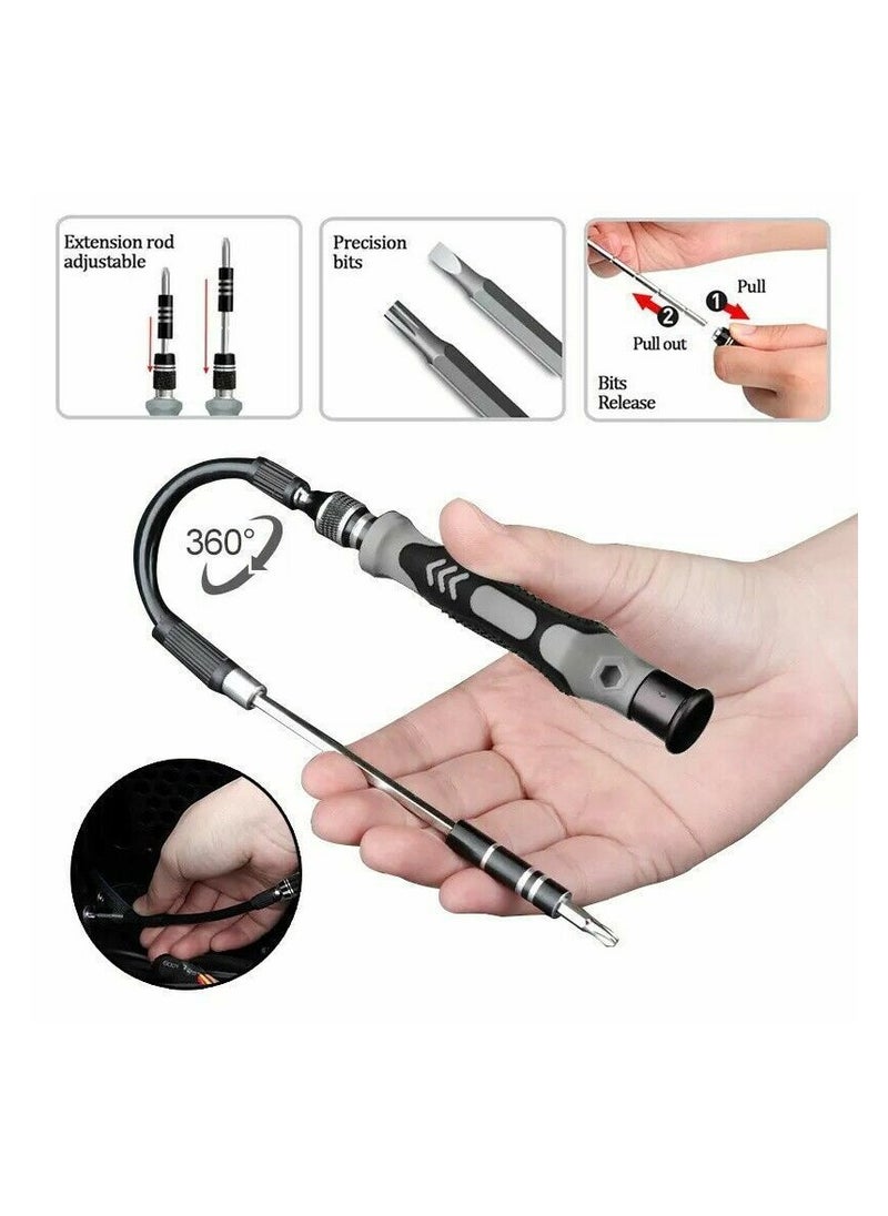 Generic - Screwdriver Precision Set Repair Magnetic Tool Kit Phone Computer Watch-122Pcs Set - Image 1