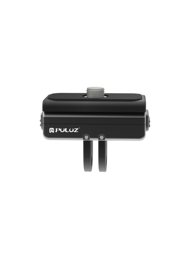 PULUZ For Insta360 Ace / Ace Pro Magnetic Quick Release Base Mount (Black) - Image 3