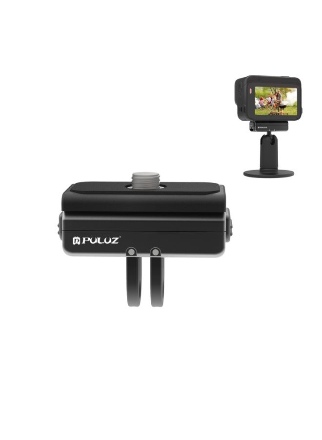 PULUZ For Insta360 Ace / Ace Pro Magnetic Quick Release Base Mount (Black) - Image 1
