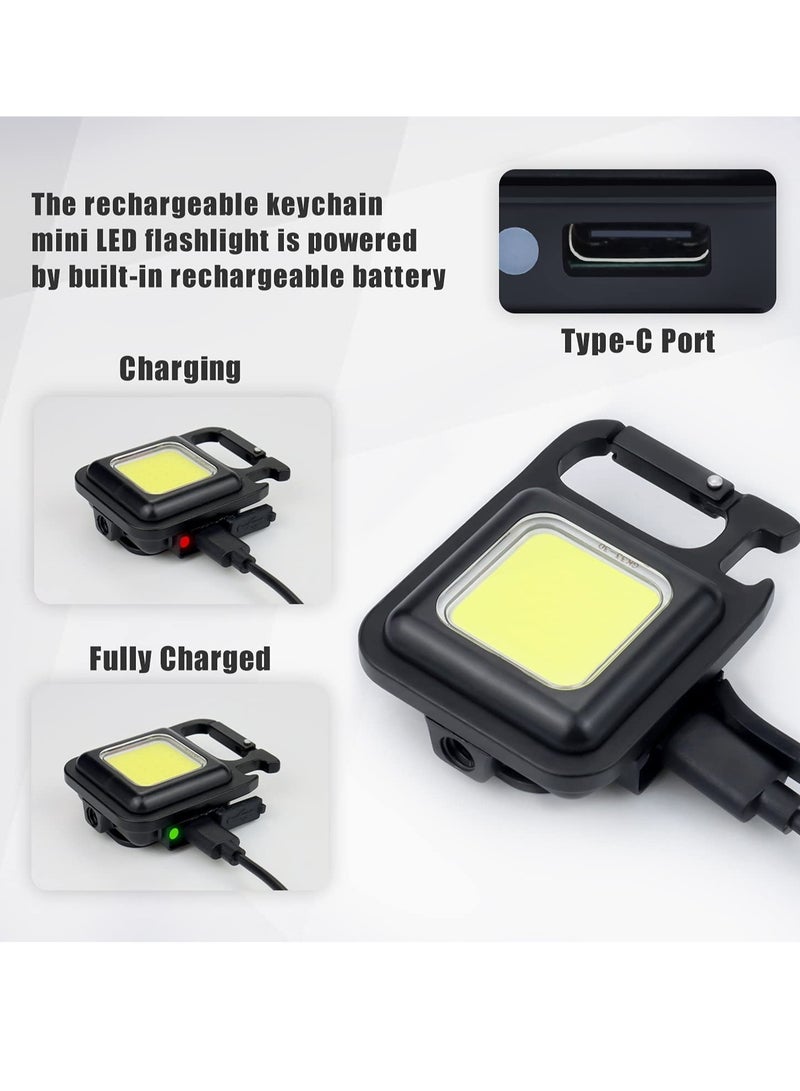 Rechargeable 800 Lumens Mini Flashlight - Pack of 2 - Image 4