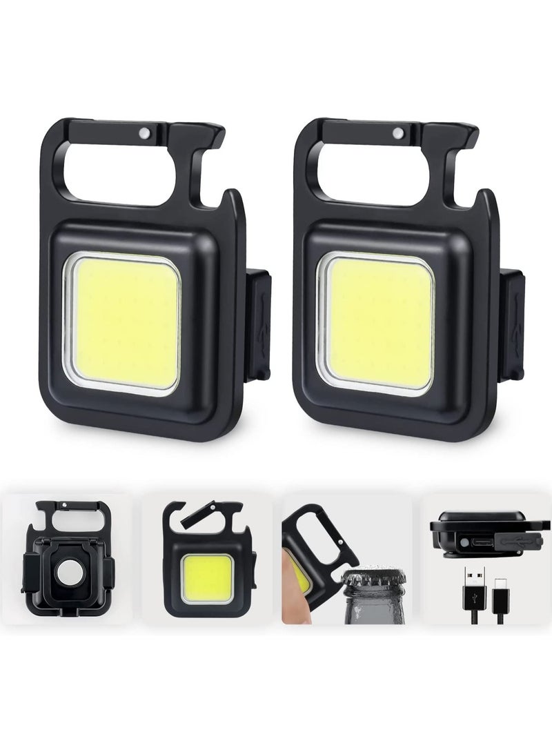 Rechargeable 800 Lumens Mini Flashlight - Pack of 2 - Image 1