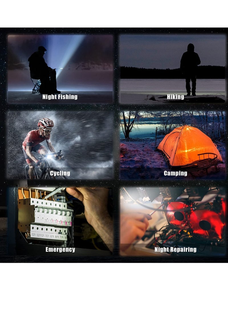 Rechargeable 800 Lumens Mini Flashlight - Pack of 2 - Image 5