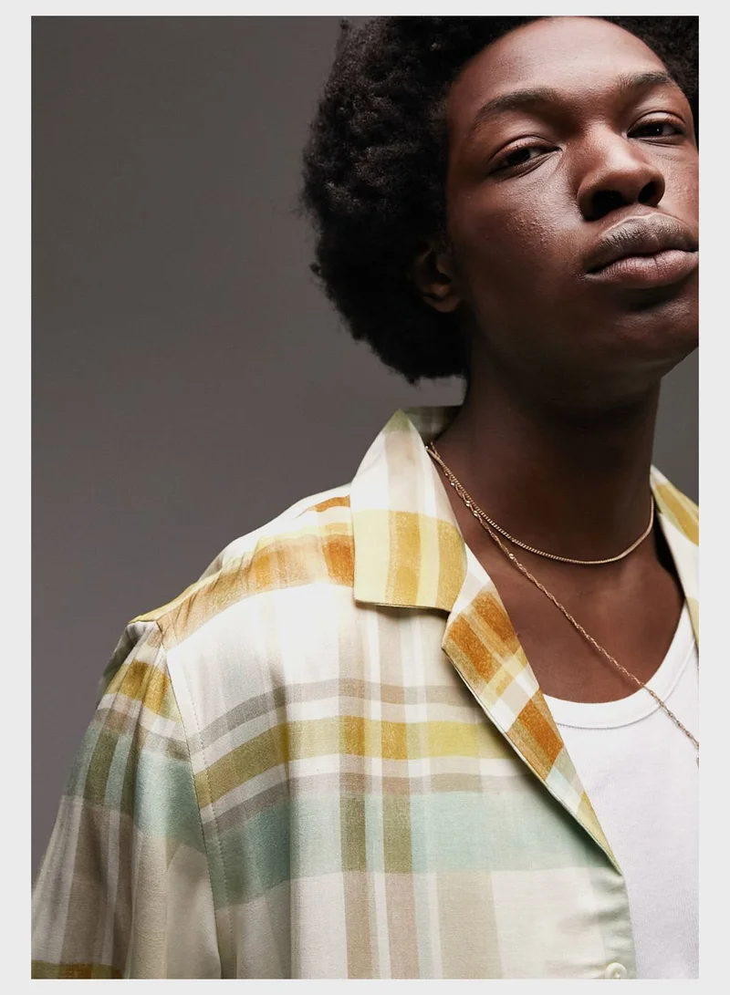 TOPMAN Casual Short Sleeve Shirt