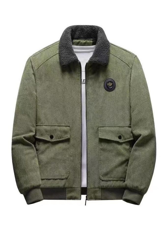 Loquat New fall/Winter Corduroy Jacket 
