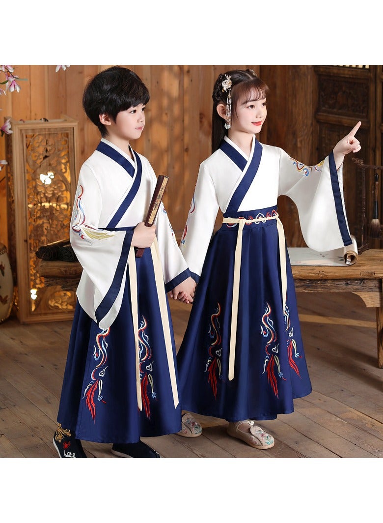 general Traditional Girl's Ancient Hanfu Costume - Elegant Princess Performance Dress for Stage, Cosplay & Cultural Events - Image 1