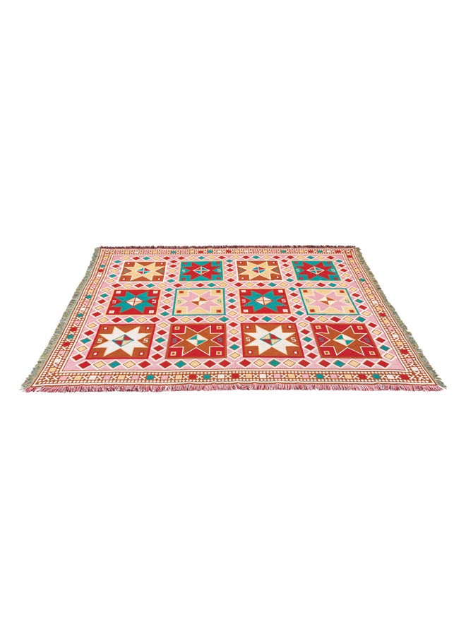 السنيدي فرشة للتنزة والرحلات فرشة جلوس ارضية للرحلات والتخيم والبر احمر مقاس L180*W300 سم  - Image 3