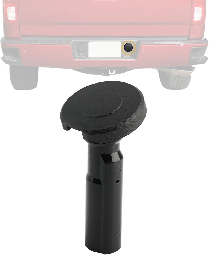 Gledewen Spare Tire Hoist Cover, Compatible with 2014-2019 Chevy Silverado 1500 LD 2500 3500 HD, GMC Sierra 1500 Limited 2500 3500 HD, CASE ASM-SPA WHL LK CYL, Spare Tire Carrier Case, 22979267, w/o Ring - Image 1