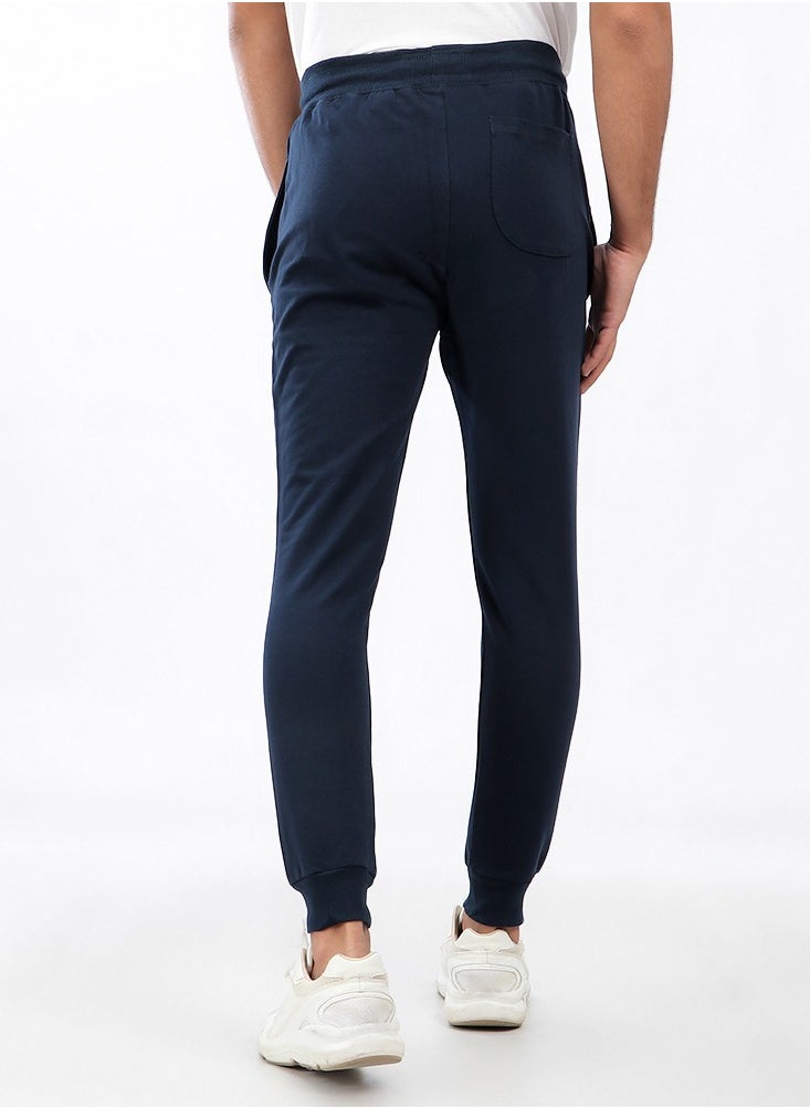 Mesery - Slim Fit Sweatpants For Men - Navy - Image 1