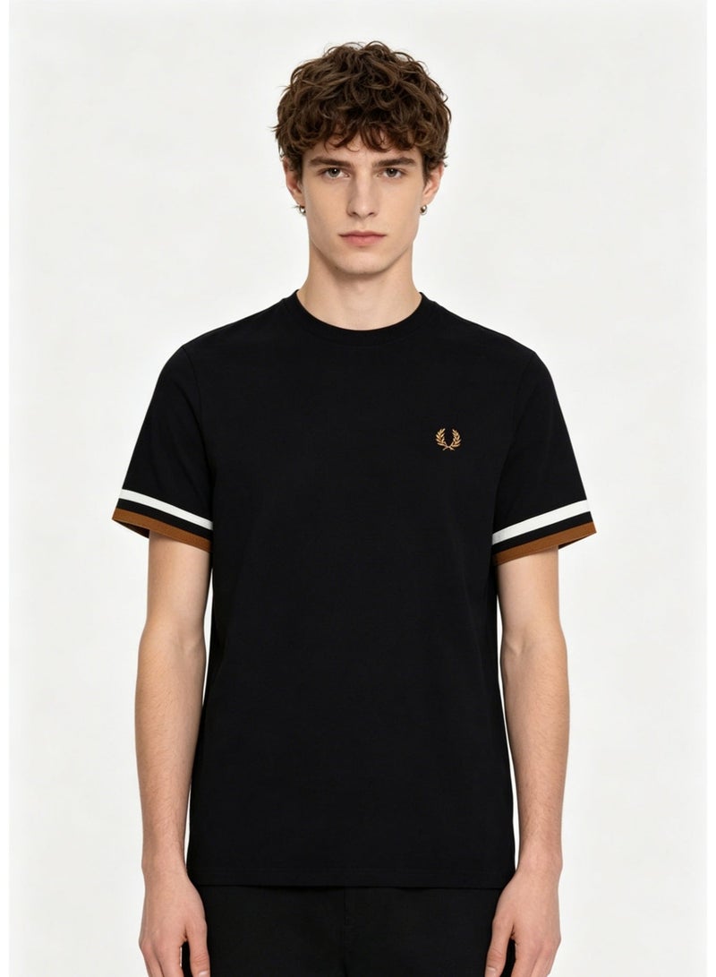 Fred Perry Men's Loose Casual Crew Neck Short Sleeve T-Shirt - Image 1