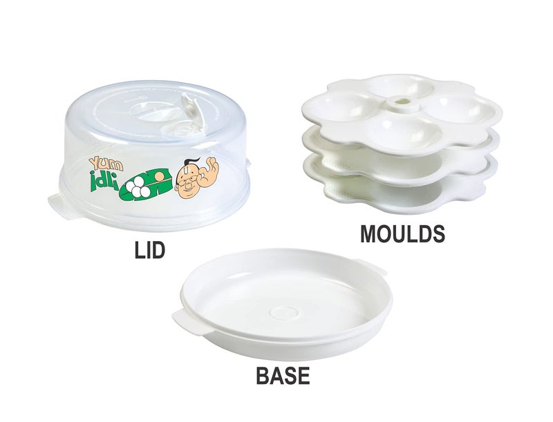 Nayasa Kinshuk Enterprises - Nayasa Idli Maker - 3 litres/ 63cm - Yum Idli - Colour Maybe Vary, Multicolor - Image 3