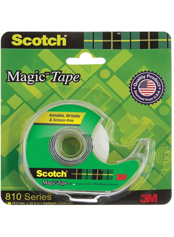 سكوتش موزع شريط سكوتش ماجيك، 19 مم × 32.9 متر - Image 1