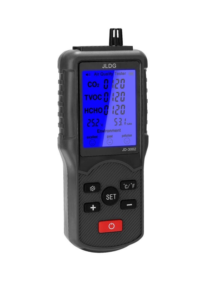 NIBEMINENT Multifunctional Air Quality Meter Multicolor 23.40*4.70*18.00cm - Image 4