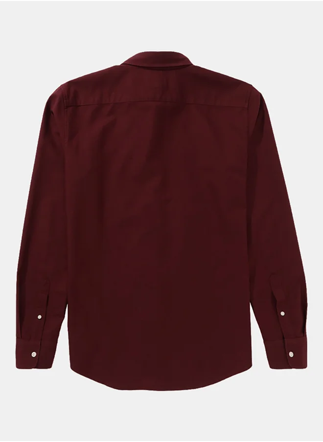 امريكان ايجل AE Slim Fit Everyday Oxford Button-Up Shirt