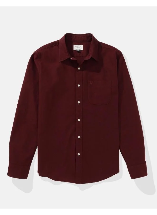 American Eagle AE Slim Fit Everyday Oxford Button-Up Shirt