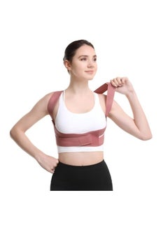JSDUN Posture Corrector Back Corrector for Neck, Back and Shoulders Correct Anti Hump Corrector Orthopedic Bra for Scoliosis Kyphosis Back Splint Red, M  - Image 3