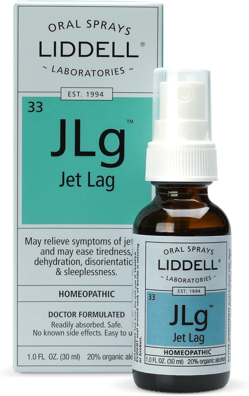 Liddell Liddell Homeopathic Jet Lag Remedy, 1 Fluid Ounce 