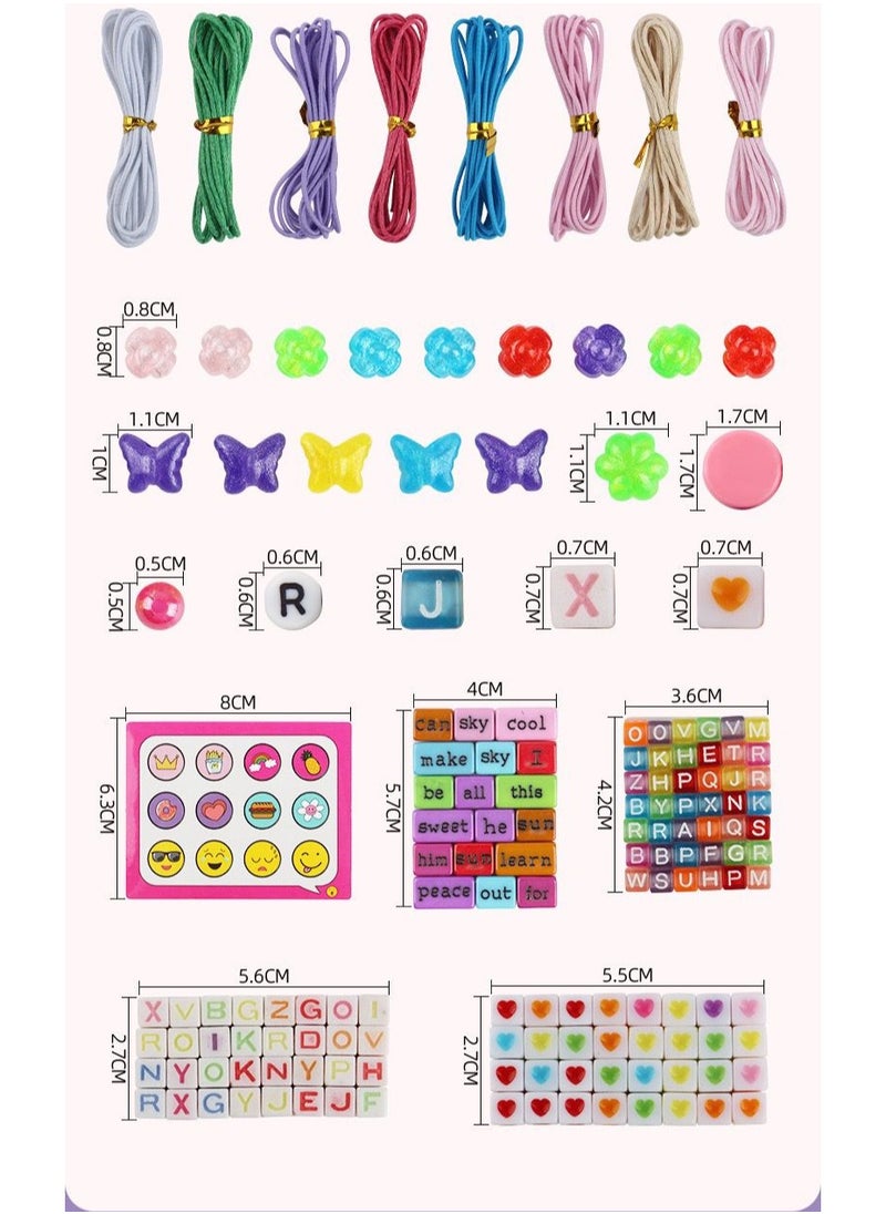 Girls Jewelry Set/ Beads Toy/ Girl toy/ Make your unique jewelry with DIY beads and charms set/ Design over 20 stylish accessories that reflect your personal style while encouraging creativity and imagination/ Make your fashionable handmade chain/ Includes 600 charms & beads/ Make Cute bracelets & Necklace/ Handmade Wrist Accessories/ Fun Phrases with letter beads, word beads & more/ Educational & enhance creativity/ Learning Toy Gift for Adolescent & Kids, for 3-14 years - pzsku/ZE5057678D261322A74B8Z/45/_/1737570434/7e7f63fd-f151-4931-85a1-2e762d0f6d1c