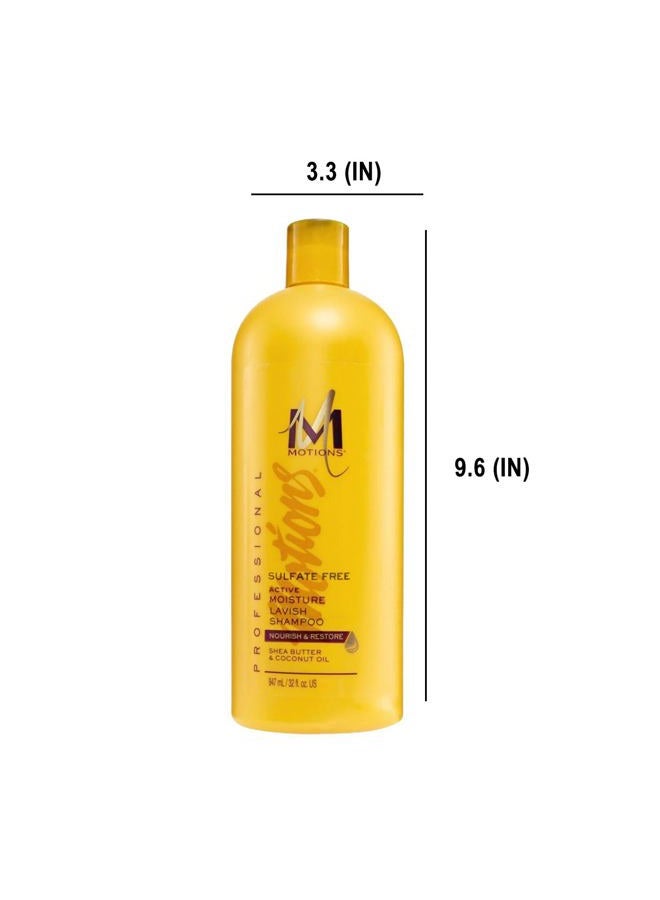 Motions Active Moisture Lavish Shampoo,947 ml - Image 2