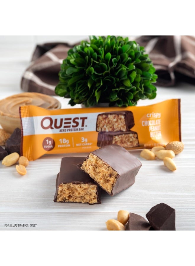 Quest Nutrition Chocolate Peanut Butter Hero Bar, 12 Count - Image 5