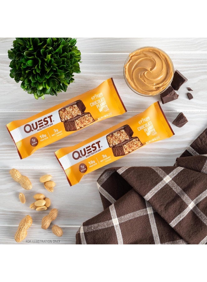 Quest Nutrition Chocolate Peanut Butter Hero Bar, 12 Count - Image 4