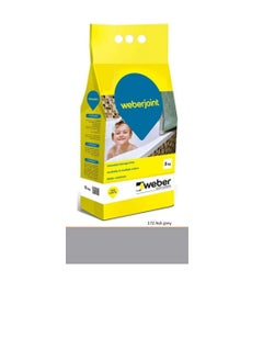 Weber Weber Cement Based Pre Mixed Tile Joint Grout Multi Colors ASH GREY  - Image 2