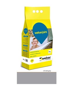 Weber Weber Cement Based Pre Mixed Tile Joint Grout Multi Colors ASH GREY  - Image 1
