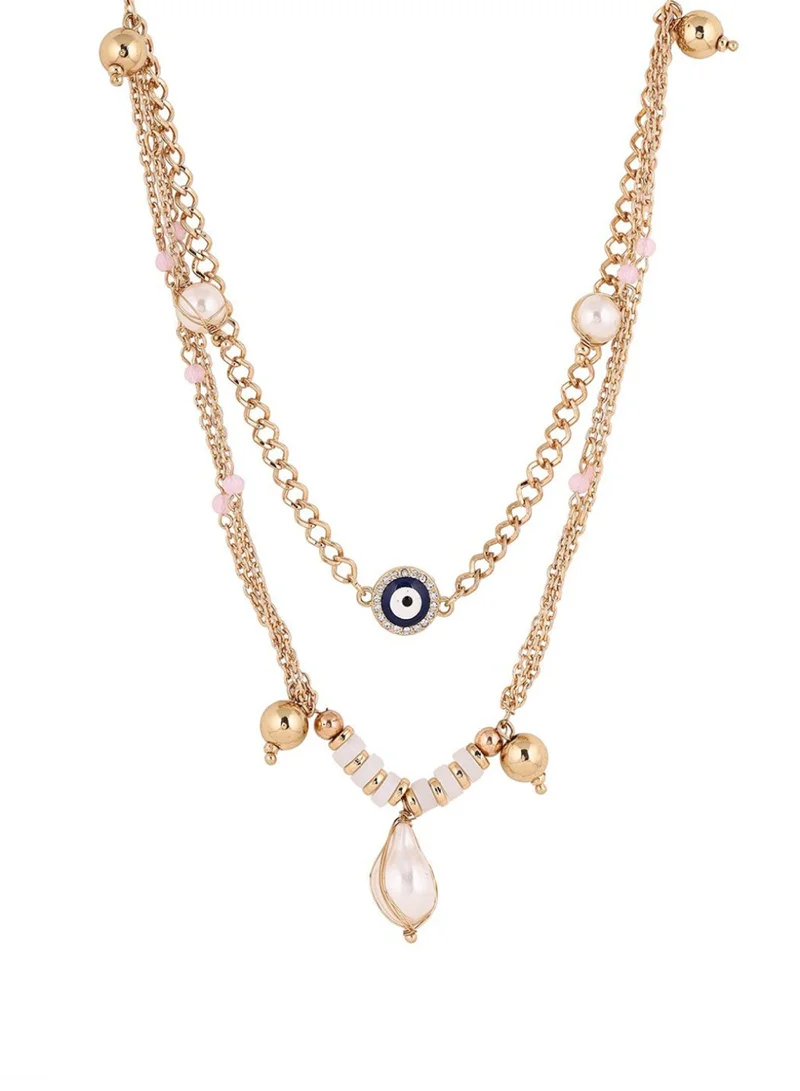 Priyaasi Pearls Studded Contemporary Necklace