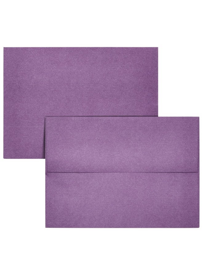 Sustainable Greetings 100 Pack Purple Envelopes 5X7 A7 Size For Greeting Cards Mailing Wedding Invitations - Image 5
