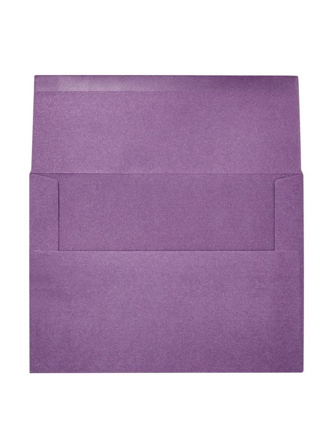 Sustainable Greetings 100 Pack Purple Envelopes 5X7 A7 Size For Greeting Cards Mailing Wedding Invitations - Image 4