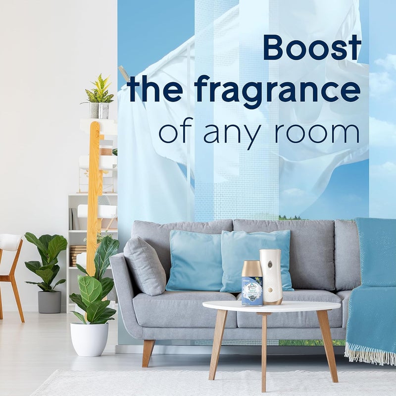 Glade Automatic Spray Refill - 2 x Clean Linen & 1 x Blooming Peony and Cherry, 3 x 269ml - Image 5