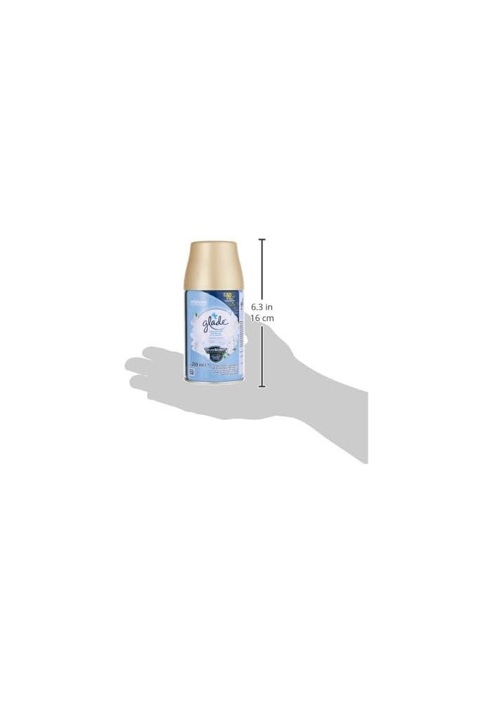 Glade Automatic Spray Refill - 2 x Clean Linen & 1 x Blooming Peony and Cherry, 3 x 269ml - Image 3