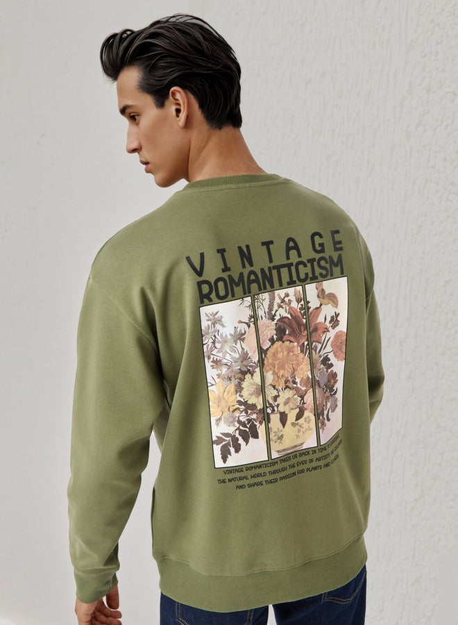 SP Characters Graphic Print Sweatshirt - Image 1