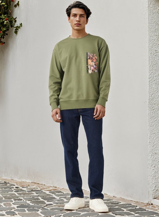 SP Characters Graphic Print Sweatshirt - Image 2