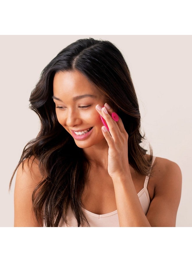 Plum Beauty Facial Skin Scrubber Set Removes Dirt Opens Pores Exfoliates Skin Wall Suction Back - Image 3