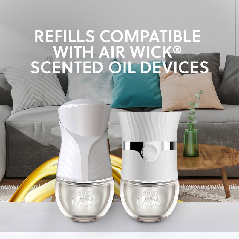 Air Wick Plug in Scented Oil Starter Kit (Warmer + 1 Refill), Lavender & Chamomile, Air Freshener, Essential Oils - Image 4