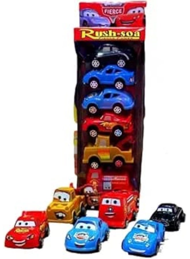 مجموعة سيارات ألعاب 6 في 1 - Image 1