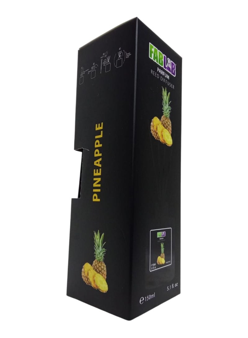 FabLab Parfum Reed Diffuser with Pineapple 150ml - Image 2