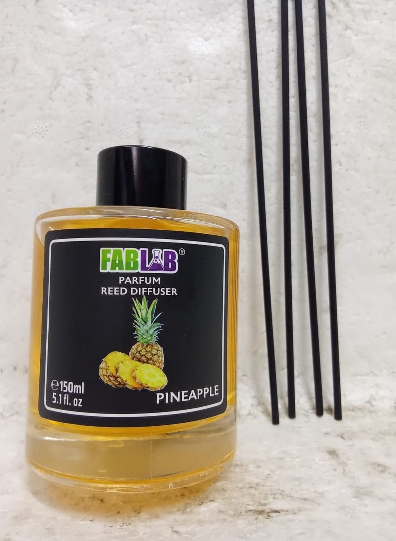 FabLab Parfum Reed Diffuser with Pineapple 150ml - Image 1