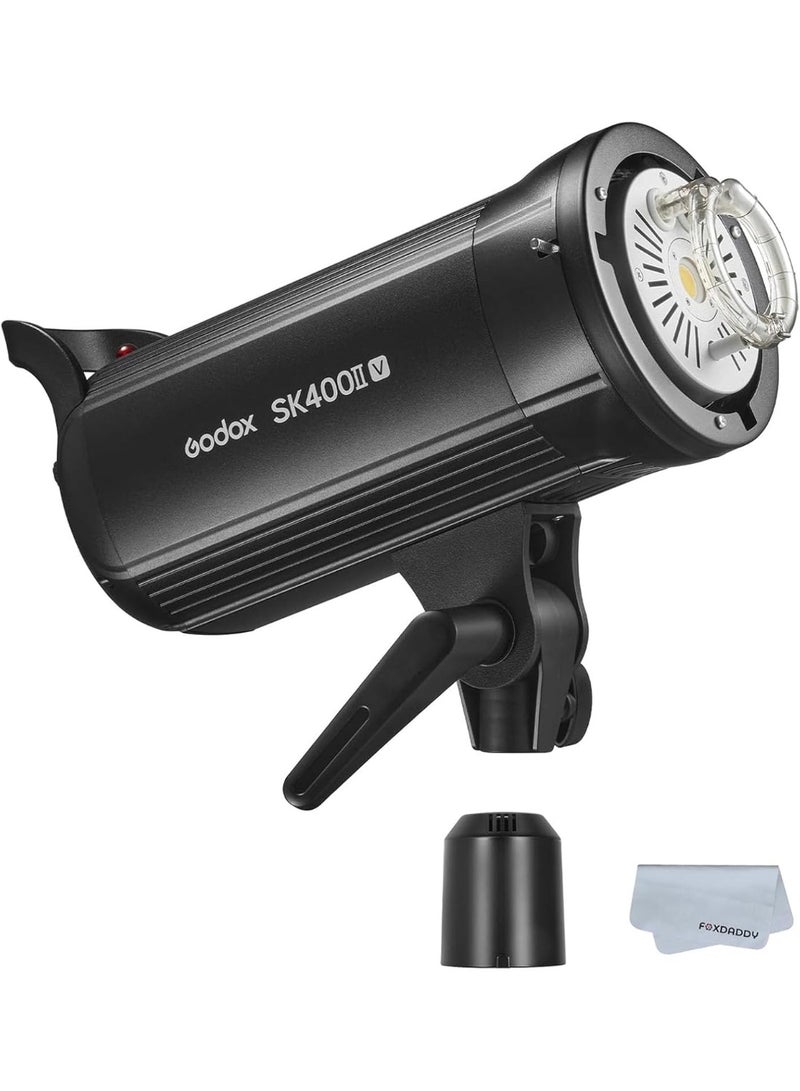 Godox Godox SK400II‑V 400 Ws Studio Flash Monolight with 10 W LED Modeling Lamp (Bowens Mount, 2.4 GHz Wireless X System) - Image 1