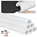 Hanaive 4 Pcs 40 Inch x 41 Inch Jumbo Foam Pool Noodles Pipe Insulation Tube Large Swimming Swim Hollow Noodle Bulk for Floating Craft Projects Pre Slit Clamp Protection Padding Bumper White - Image 4