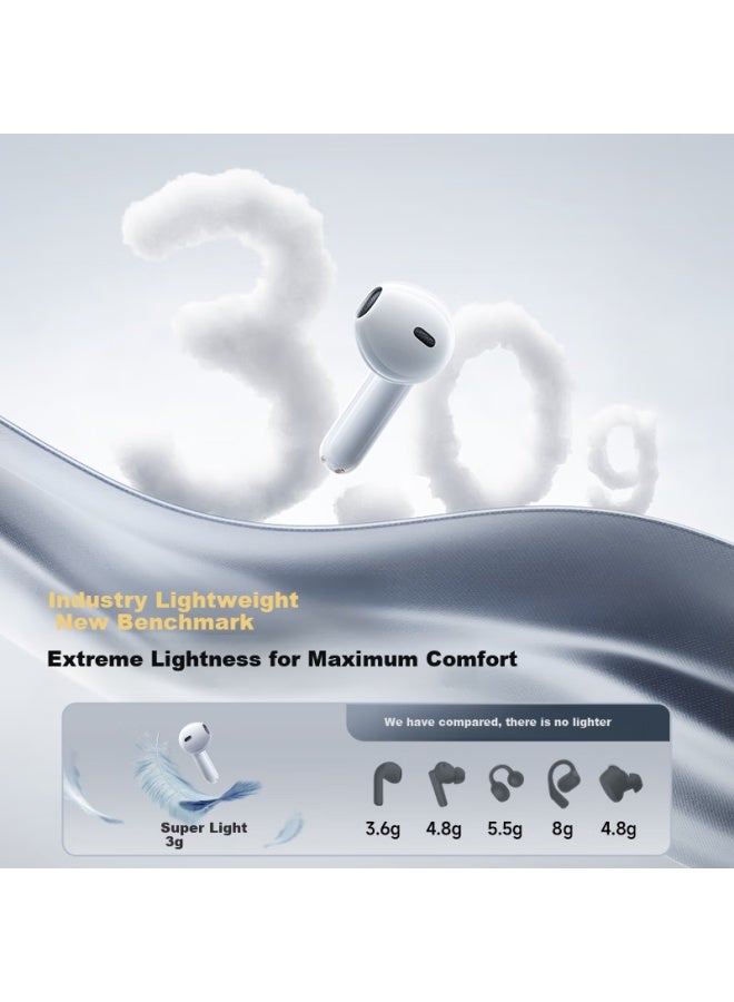 Linklike [harmann Tuning | Surround Subwoofer] Bluetooth Earphones Semi-in 2025 Latest Model With Ultra-long Battery Life, Wireless Compatible With Huawei And Apple - Image 2