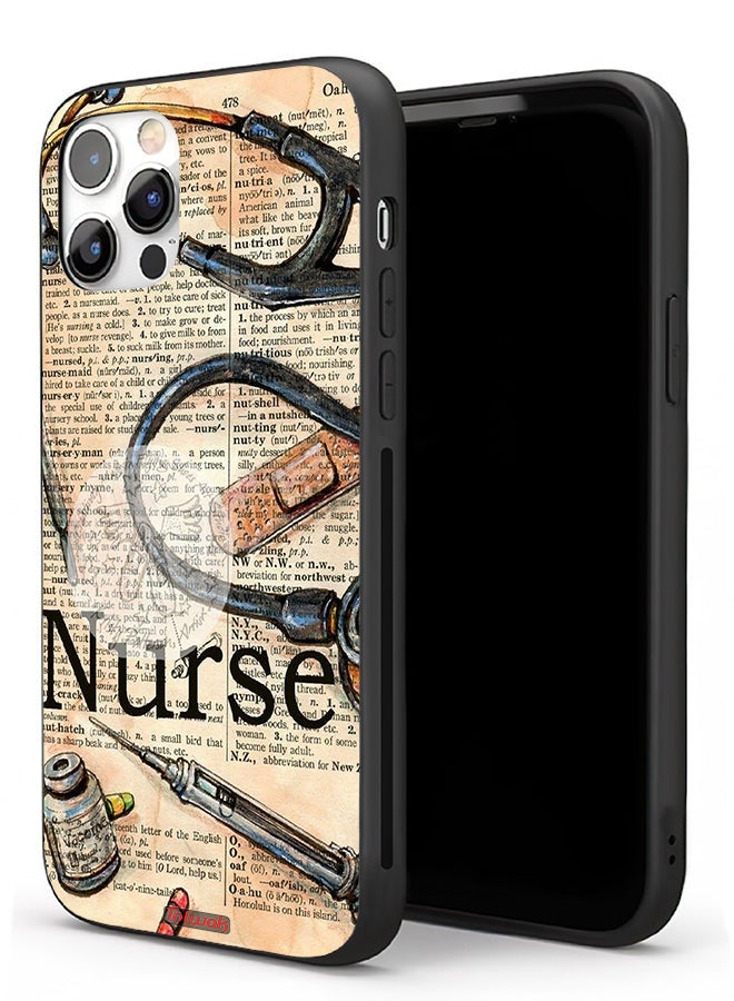 Tolwak Apple iPhone 11 Pro Max Protective Case Nurse Vintage Tools - Image 1