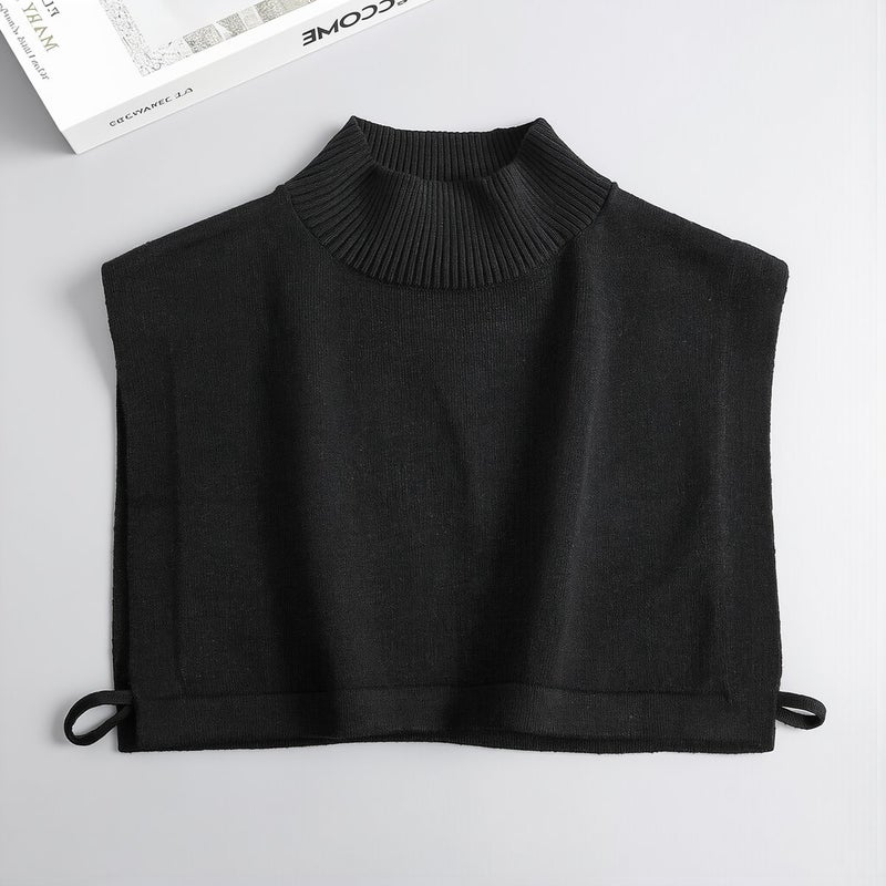 High Compatibility Knit Mock Neck Insert Fits All Tops Sweater Hoodie Jacket Universal Layering Accessory - Image 2