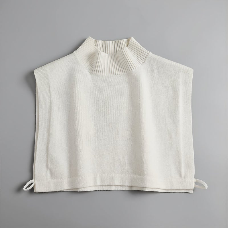 High Compatibility Knit Mock Neck Insert Fits All Tops Sweater Hoodie Jacket Universal Layering Accessory - Image 3
