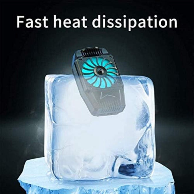 Cell Phone Cooler, Mobile Phone Radiator for Playing Games Watching Videos, Cooler Controller Compatible for Smartphone - Image 3