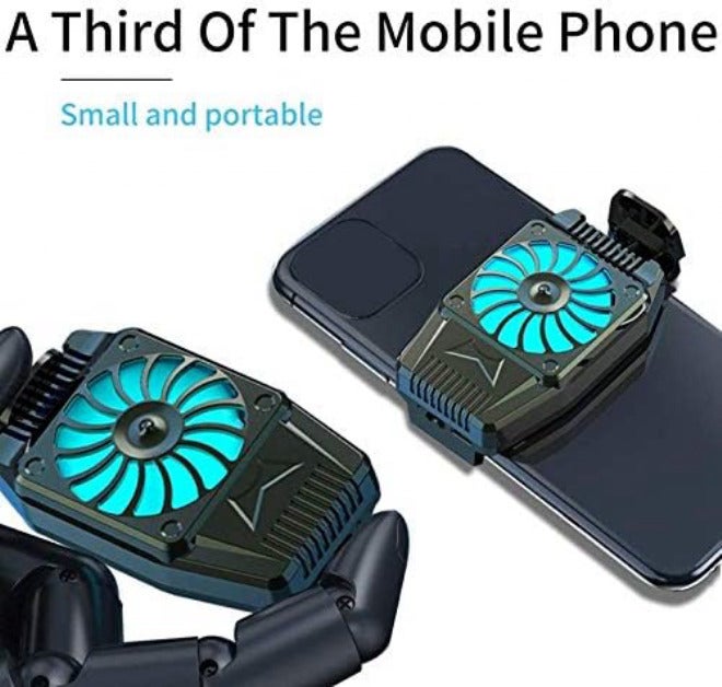 Cell Phone Cooler, Mobile Phone Radiator for Playing Games Watching Videos, Cooler Controller Compatible for Smartphone - Image 5